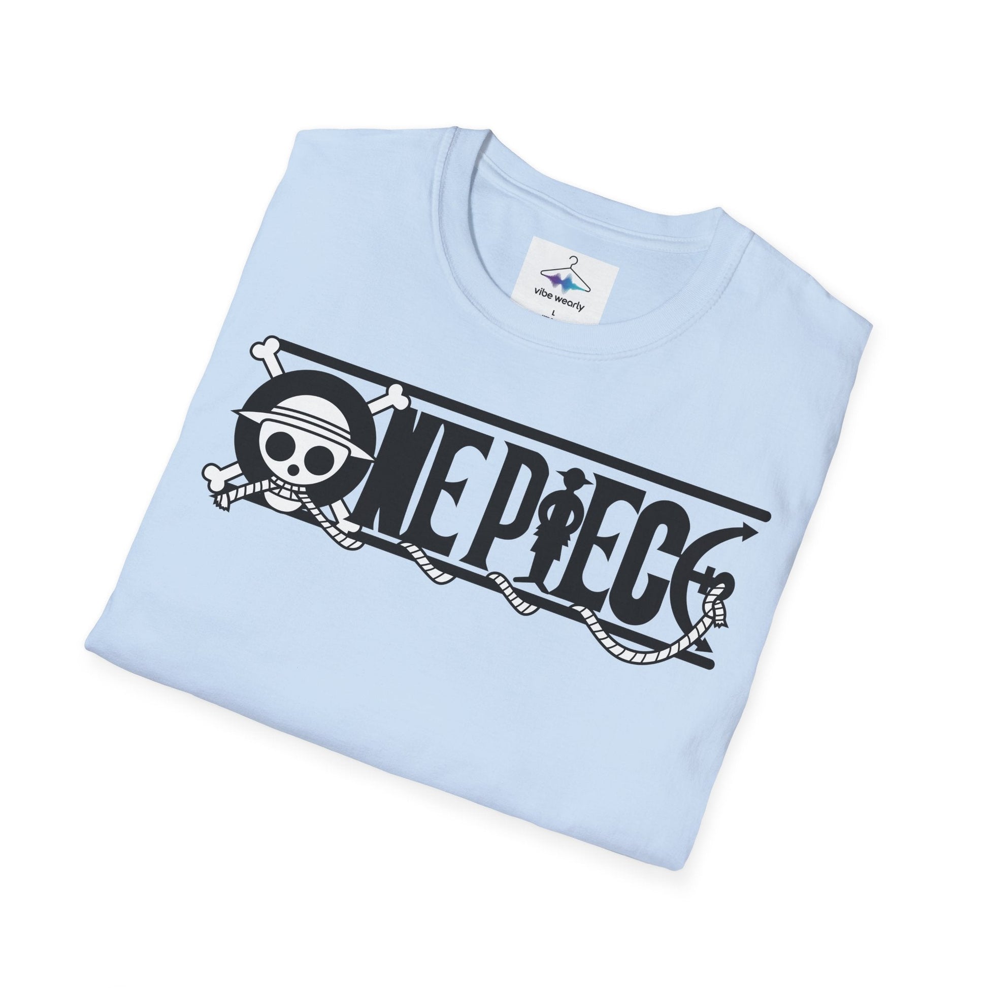 One Piece Crew Graphic T-Shirt — Anime Pirate Tee with Straw Hat Logo Printify