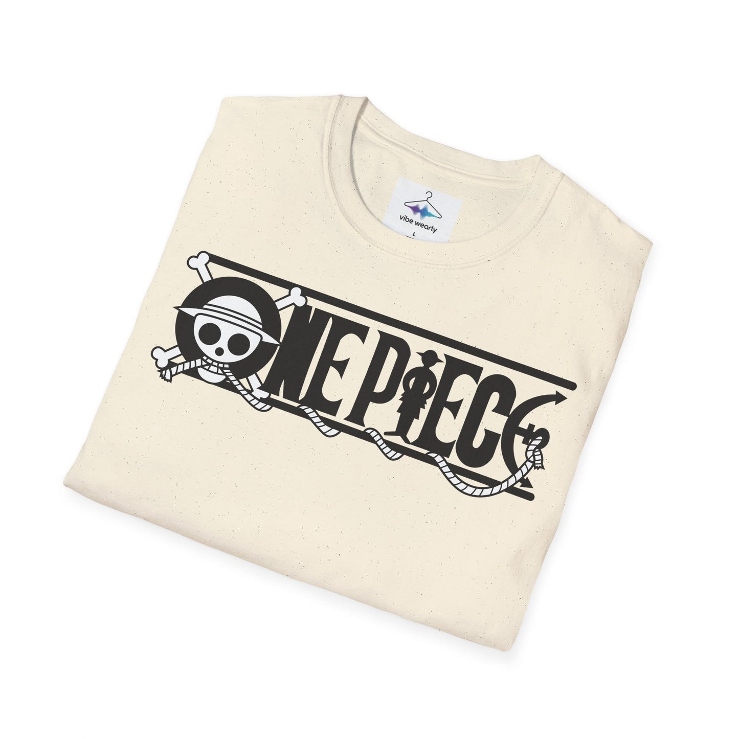One Piece Crew Graphic T-Shirt — Anime Pirate Tee with Straw Hat Logo Printify