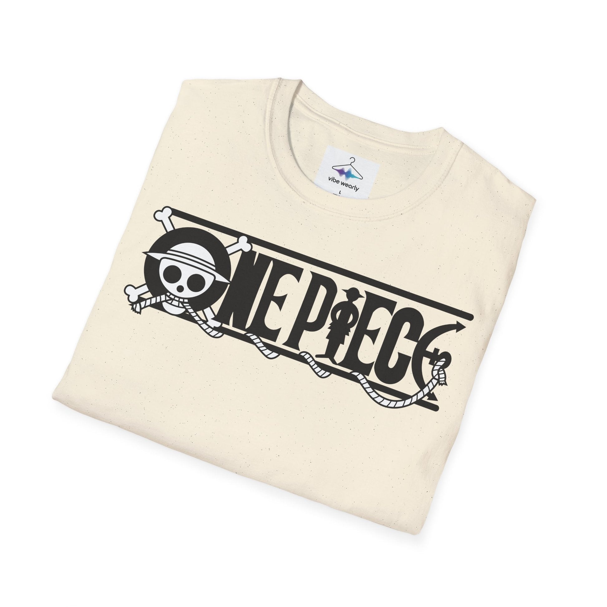 One Piece Crew Graphic T-Shirt — Anime Pirate Tee with Straw Hat Logo Printify