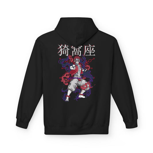 Hoodie - Akaza from Anime Slayer Graphic Design Printify