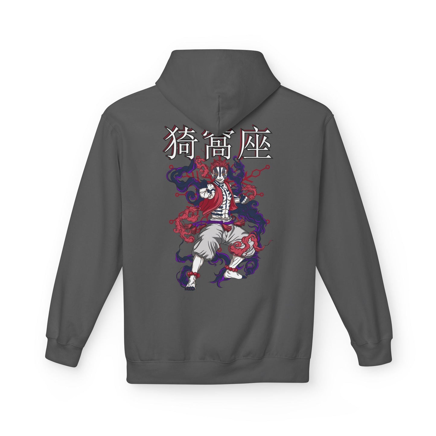 Hoodie - Akaza from Anime Slayer Graphic Design Printify