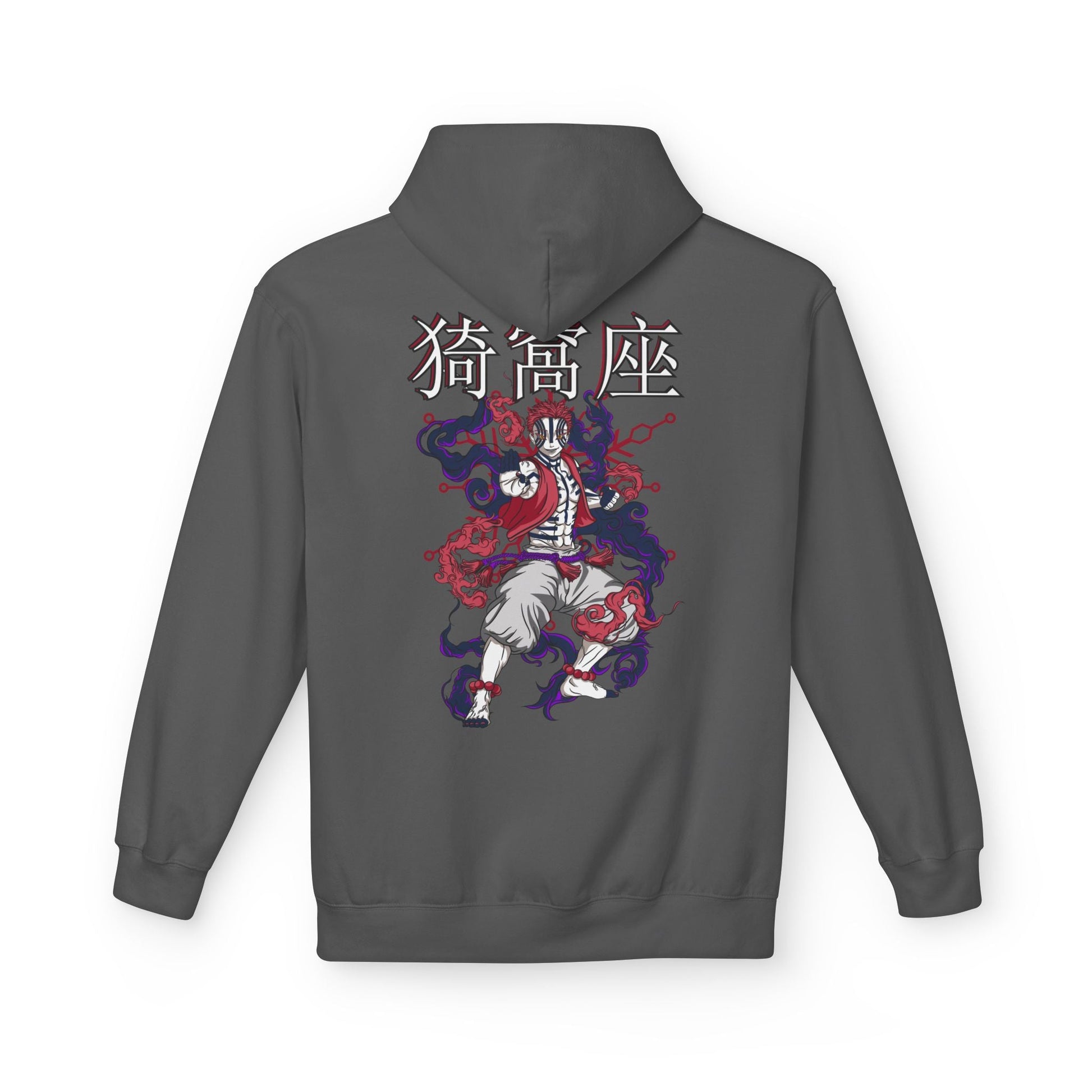 Hoodie - Akaza from Anime Slayer Graphic Design Printify
