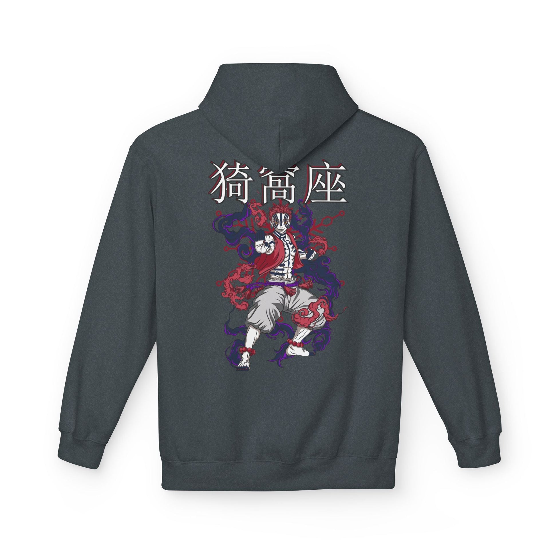 Hoodie - Akaza from Anime Slayer Graphic Design Printify
