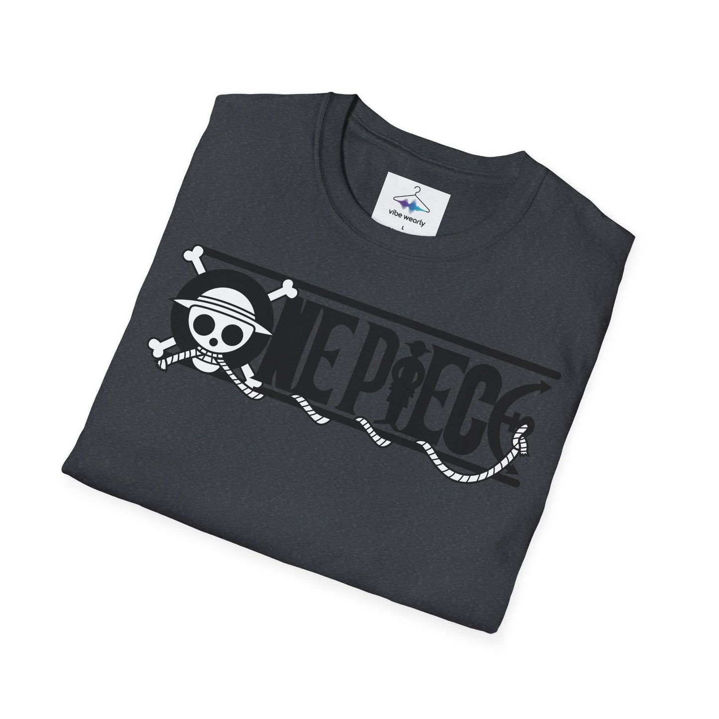 One Piece Crew Graphic T-Shirt — Anime Pirate Tee with Straw Hat Logo Printify