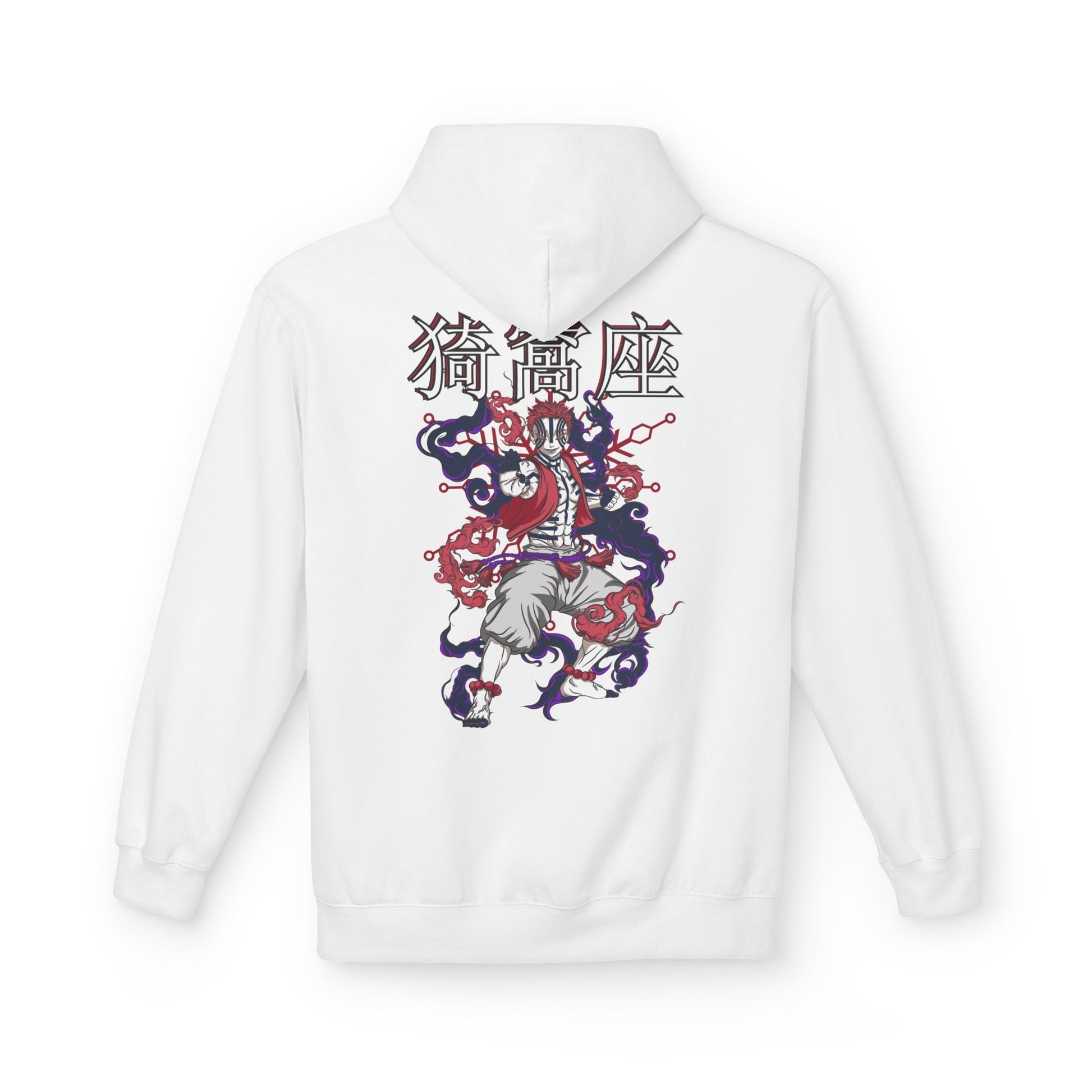 Hoodie - Akaza from Anime Slayer Graphic Design Printify