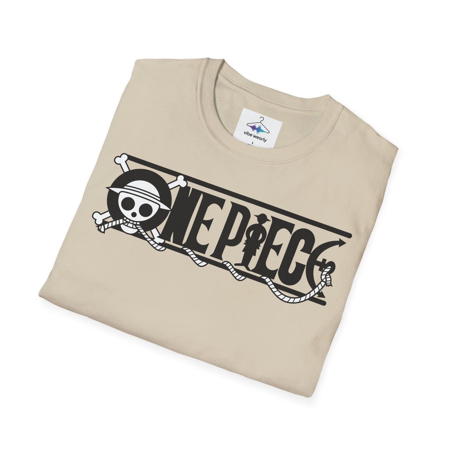One Piece Crew Graphic T-Shirt — Anime Pirate Tee with Straw Hat Logo Printify