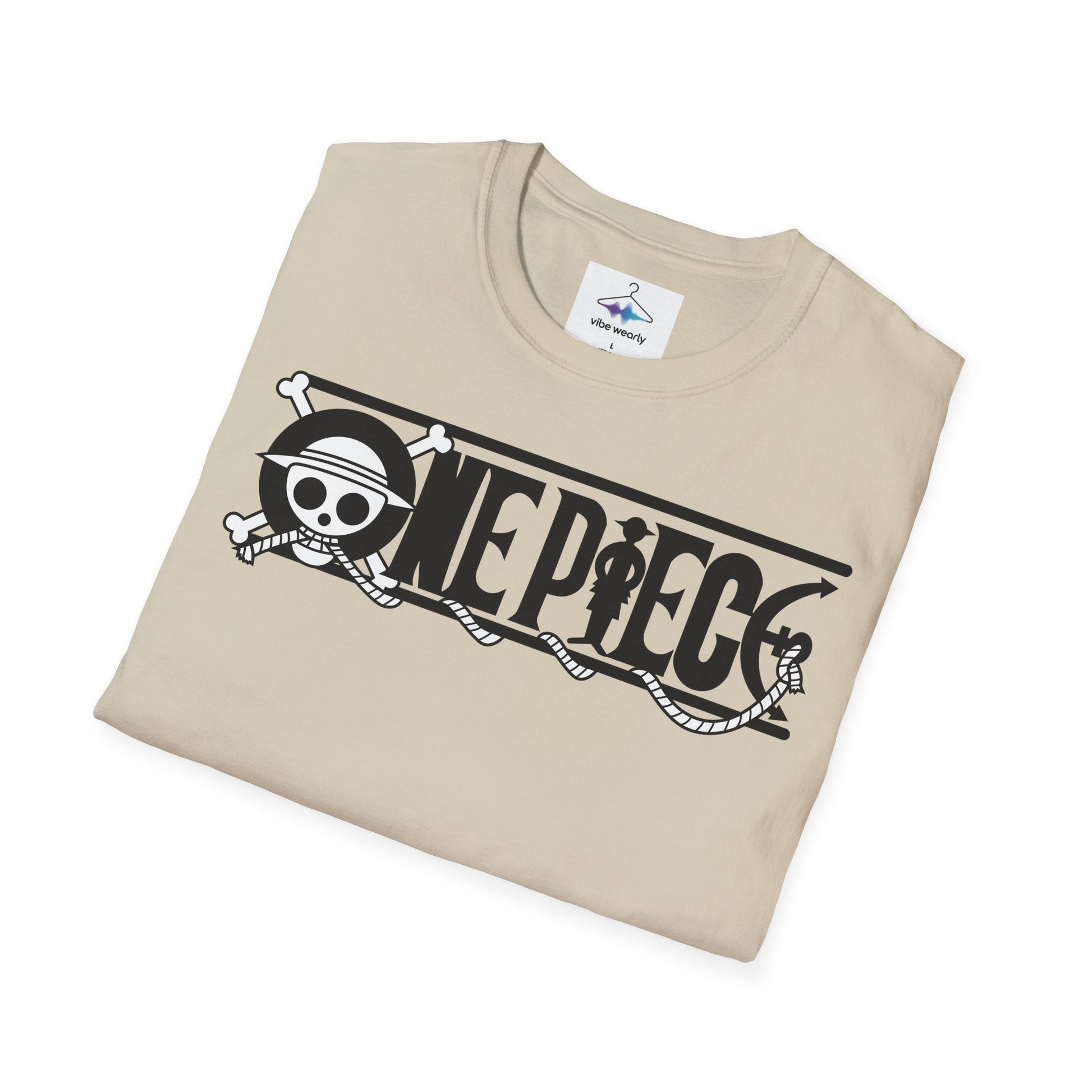 One Piece Crew Graphic T-Shirt — Anime Pirate Tee with Straw Hat Logo Printify
